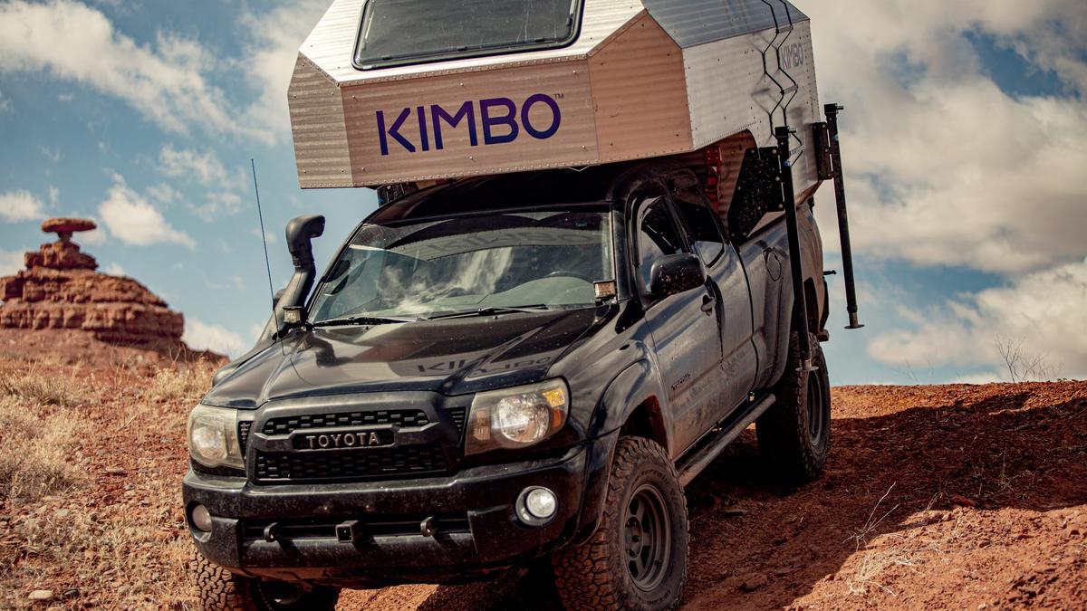 Kimbo 6 — Kimbo aluminum truck bed camper.