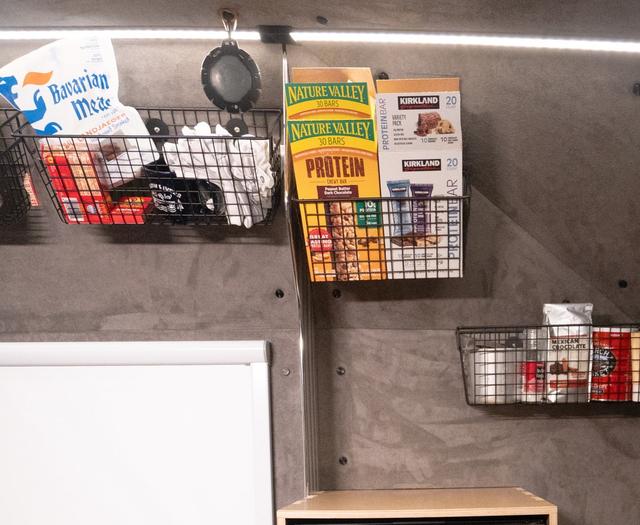 Wall-Mounted Wire Basket Set